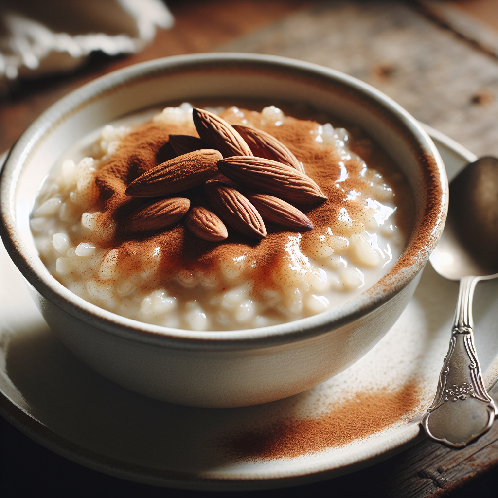 Nationalgericht Österreich: Mandelmilchreis mit Zimt (Rezept)