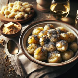 Nationalgericht Österreich: #Mohnnudeln mit Butterbröseln# (Rezept)