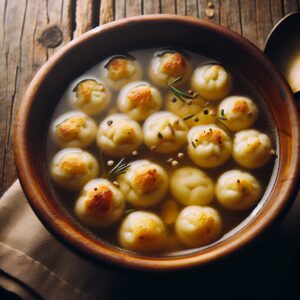 Nationalgericht Österreich: #Nockerlsuppe# (Rezept)