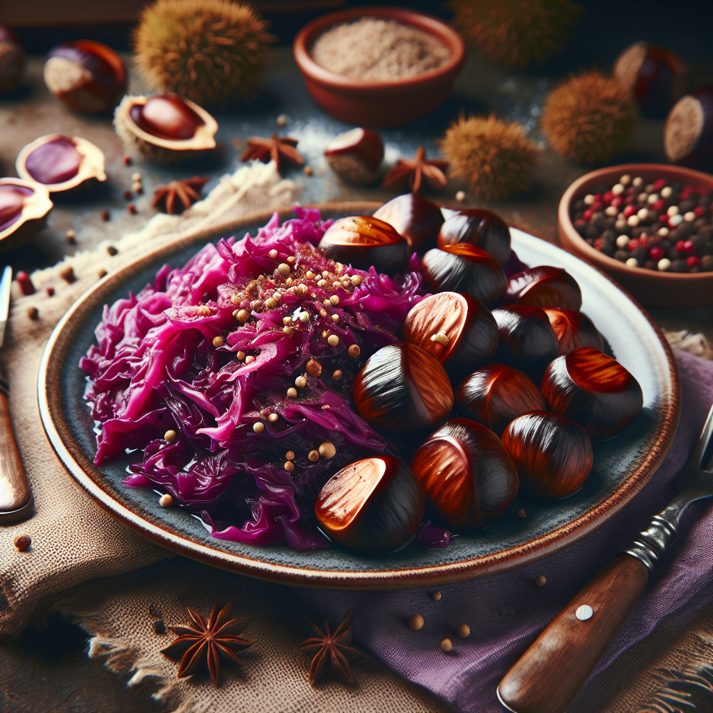Nationalgericht Österreich: Rotkraut mit Maroni (Rezept)