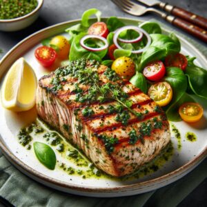 Nationalgericht Österreich: #Saiblingsfilet mit Kräuterkruste# (Rezept)