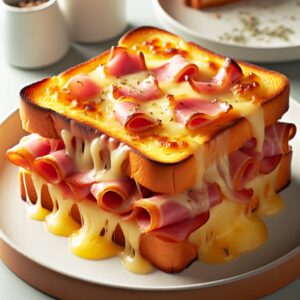 Nationalgericht Österreich: #Schinken-Käse-Toast# (Rezept)