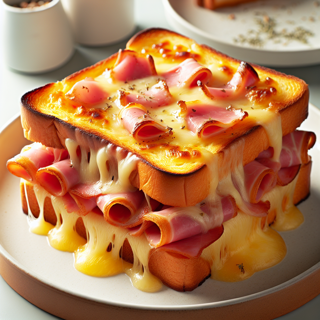 Nationalgericht Österreich: Schinken-Käse-Toast (Rezept)