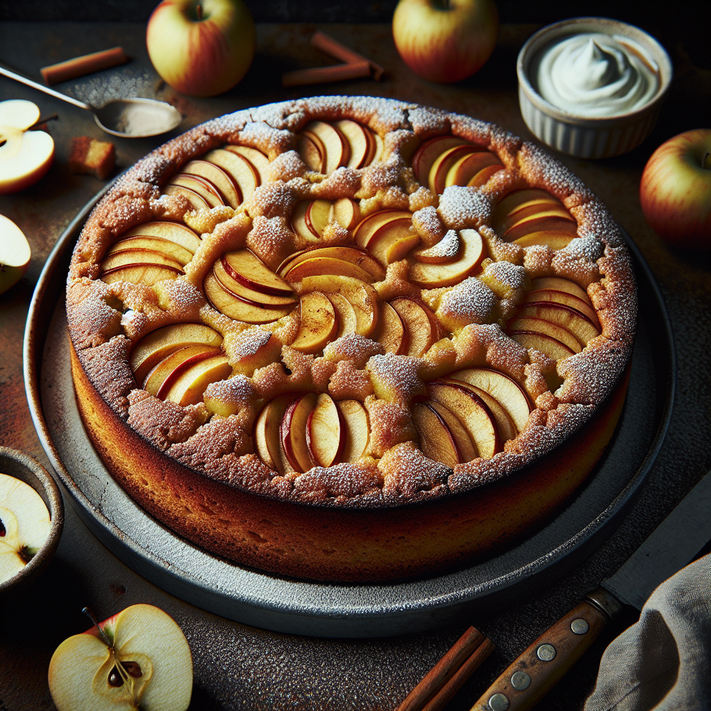 Nationalgericht Österreich: Steirischer Apfelkuchen (Rezept)