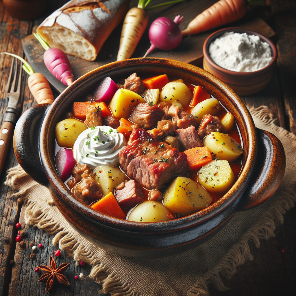 Nationalgericht Österreich: Steirischer Wurzelfleisch-Eintopf (Rezept)