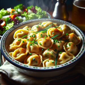 Nationalgericht Österreich: #Würzige Kasnudeln# (Rezept)