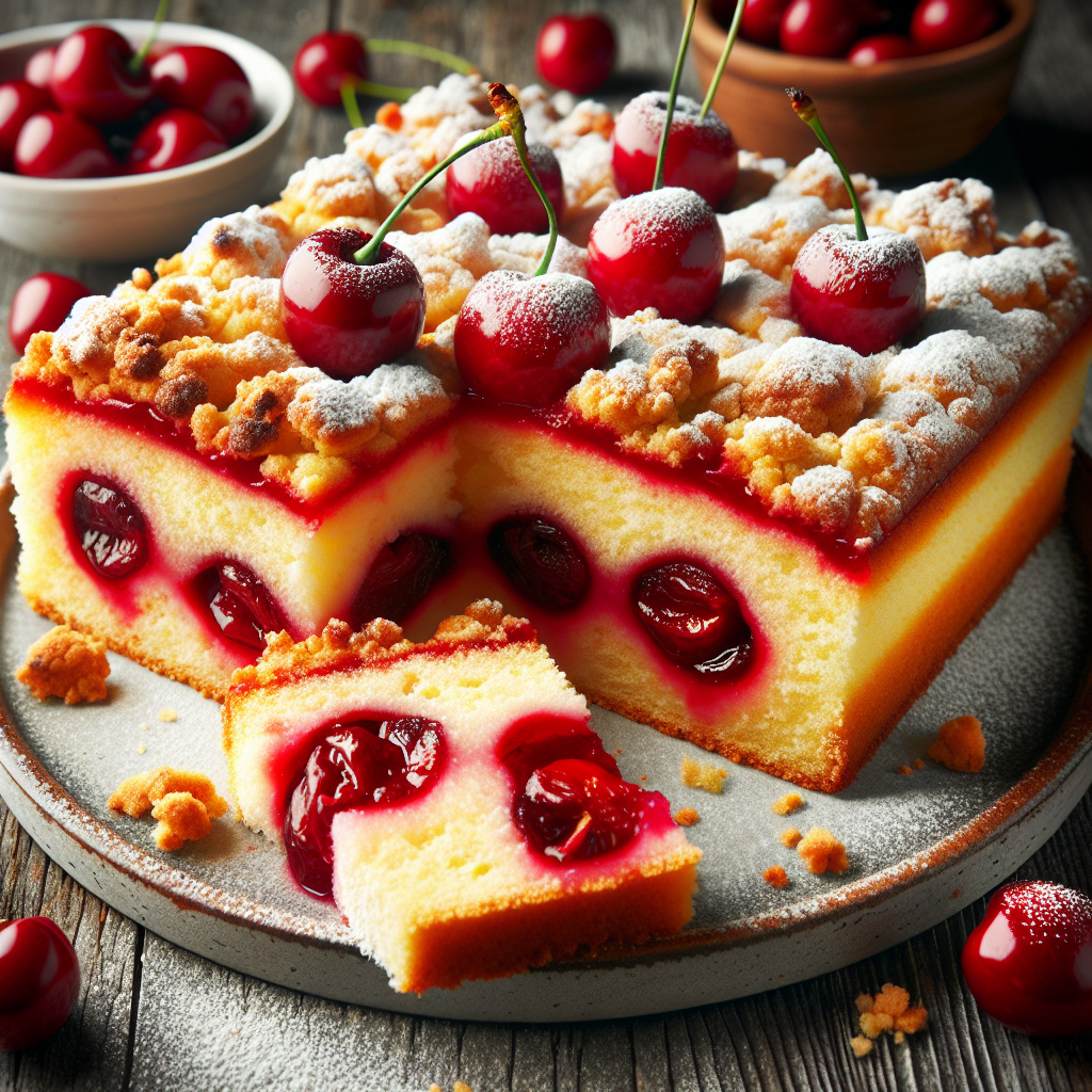 Nationalgericht Österreich: Weichselkuchen (Rezept)