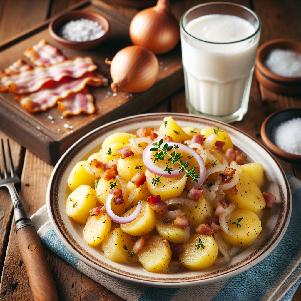 Nationalgericht Österreich: Wiener Erdäpfelsterz (Rezept)