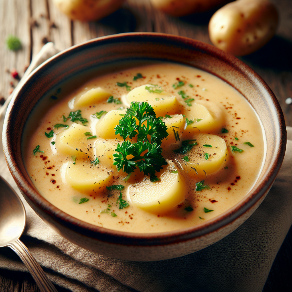 Nationalgericht Österreich: Wiener Erdäpfelsuppe (Rezept)