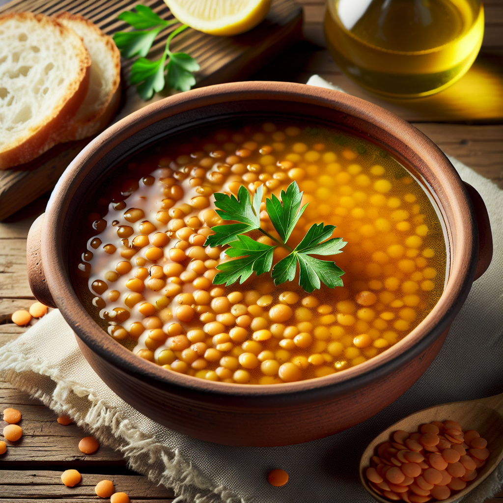 Nationalgericht Sudan: Adas (Linsensuppe) (Rezept)