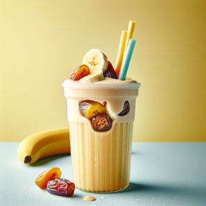 Nationalgericht Sudan: #Banana and Date Smoothie# (Rezept)