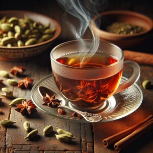 Nationalgericht Sudan: #Cardamom Spiced Tea# (Rezept)