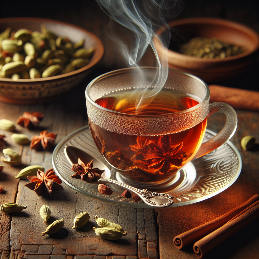 Nationalgericht Sudan: Cardamom Spiced Tea (Rezept)