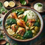 Nationalgericht Sudan: #Chicken Mulukhiyah# (Rezept)
