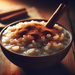 Nationalgericht Sudan: #Cinnamon Rice Pudding# (Rezept)