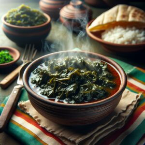 Nationalgericht Sudan: #Kardy (sudanesisches Malvenblattgericht)# (Rezept)