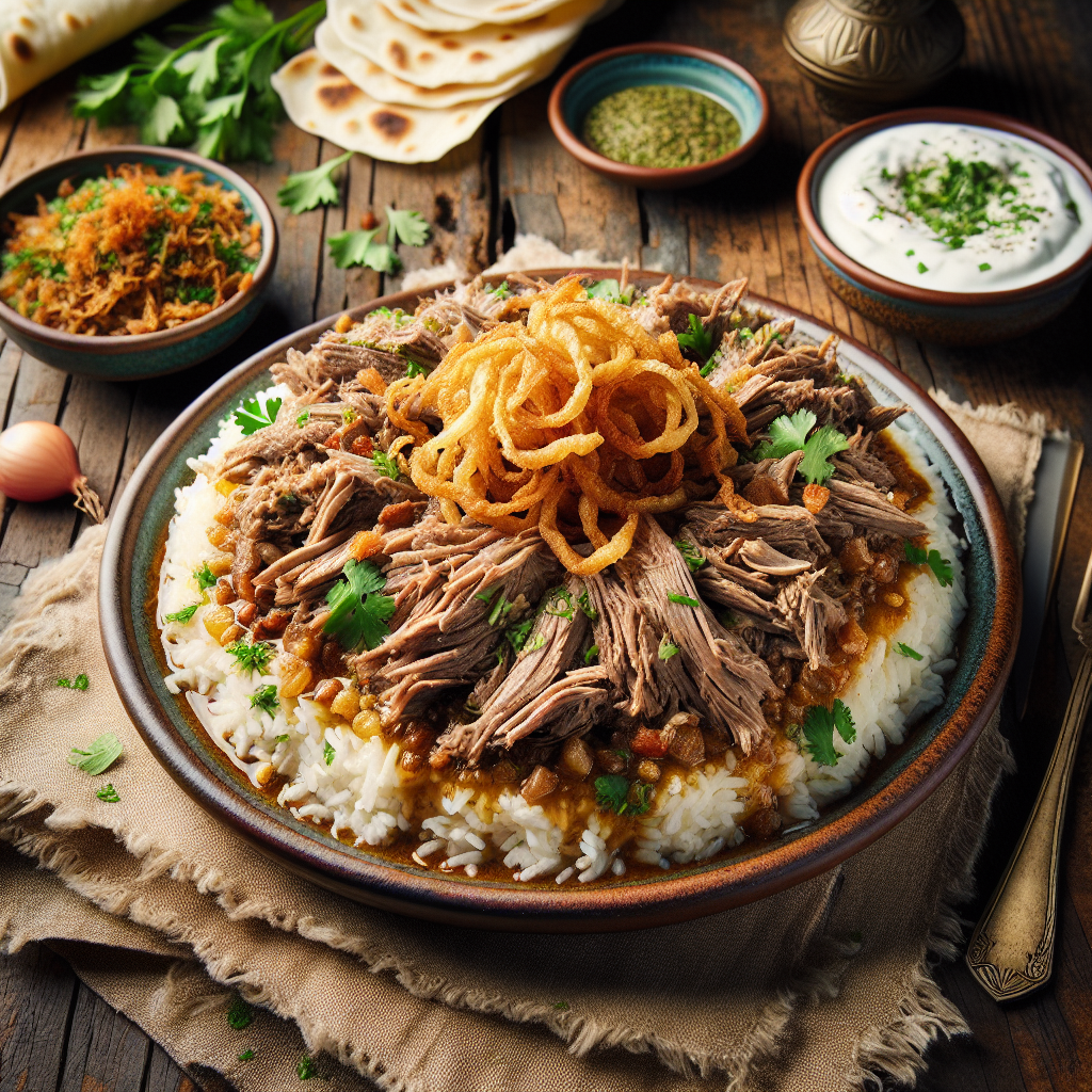 Nationalgericht Sudan: Lahma bil Seneya (Rezept)