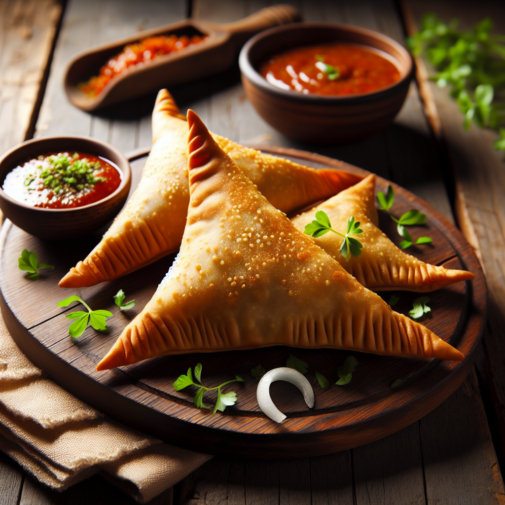Nationalgericht Sudan: Meat Sambusa (Rezept)