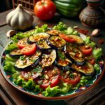 Nationalgericht Sudan: #Sudanese Eggplant Salad# (Rezept)