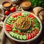 Nationalgericht Sudan: #Sudanese Peanut Salad# (Rezept)