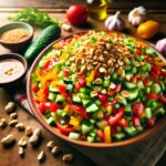 Nationalgericht Sudan: #Sudanese Peanut Salad# (Rezept)