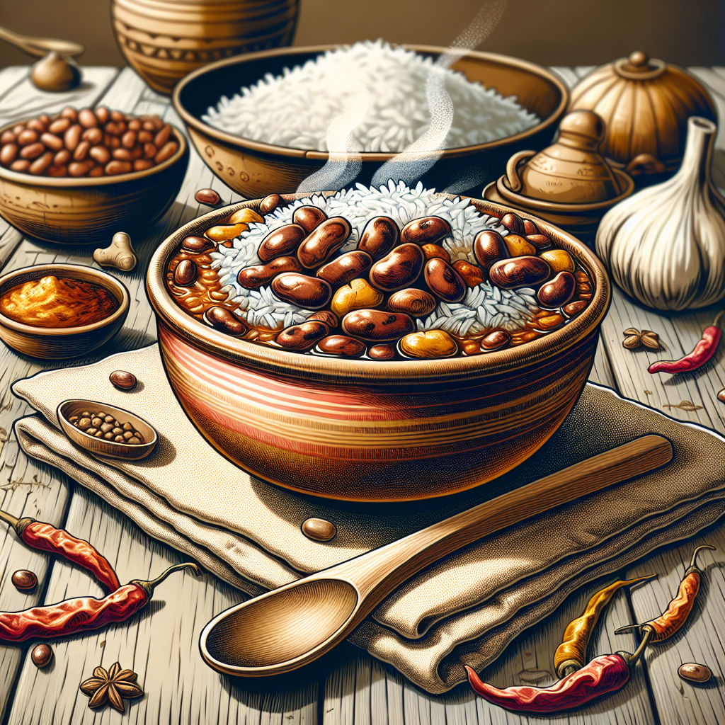 Nationalgericht Suriname: Surinaamse Bruine Bonen met Rijst (Rezept)