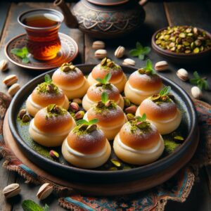 Nationalgericht Syrien: #Atayef Asafiri# (Rezept)