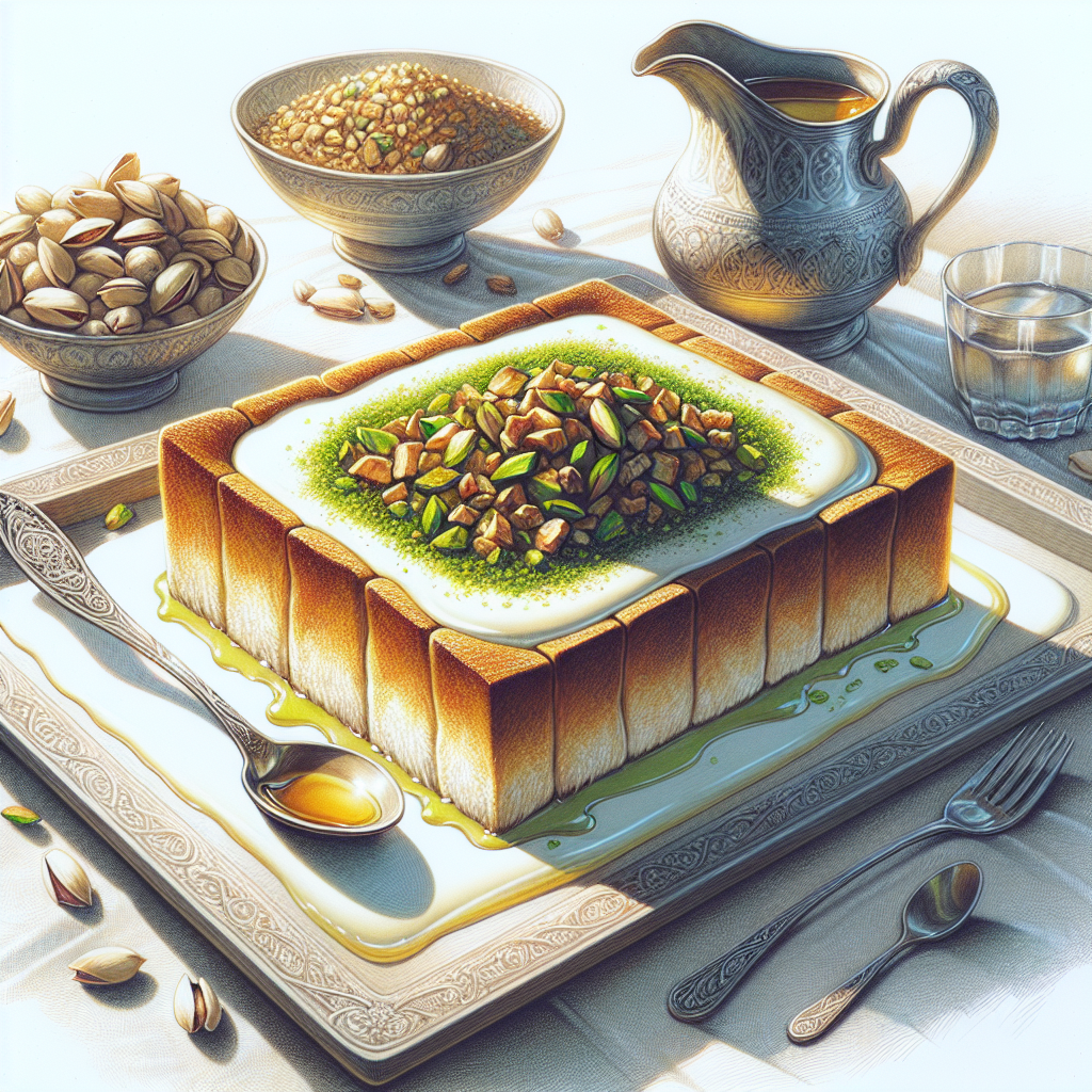 Nationalgericht Syrien: Eish Saraya (Rezept)