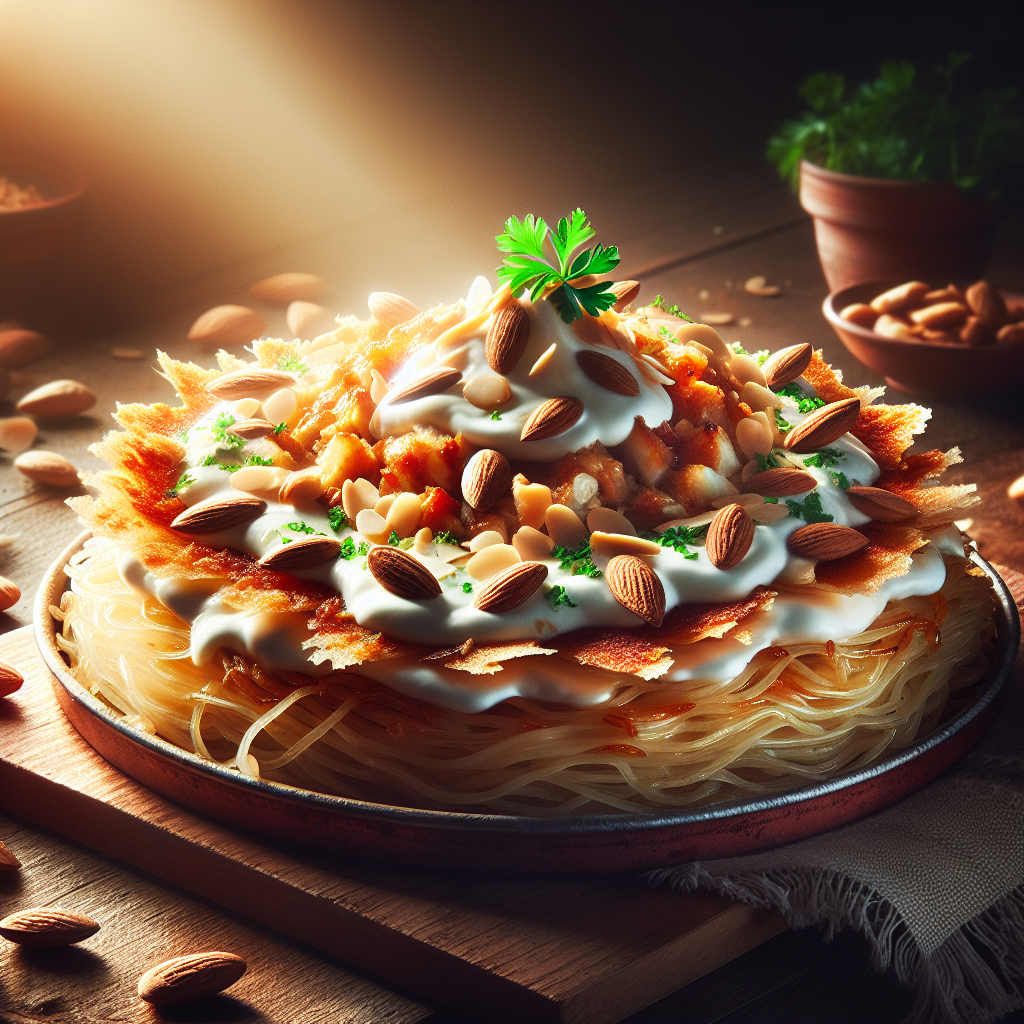 Nationalgericht Syrien: Fattet Djaj (Rezept)