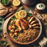 Nationalgericht Syrien: #Freekeh Bil Dajaj# (Rezept)