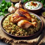 Nationalgericht Syrien: #Freekeh mit Huhn# (Rezept)
