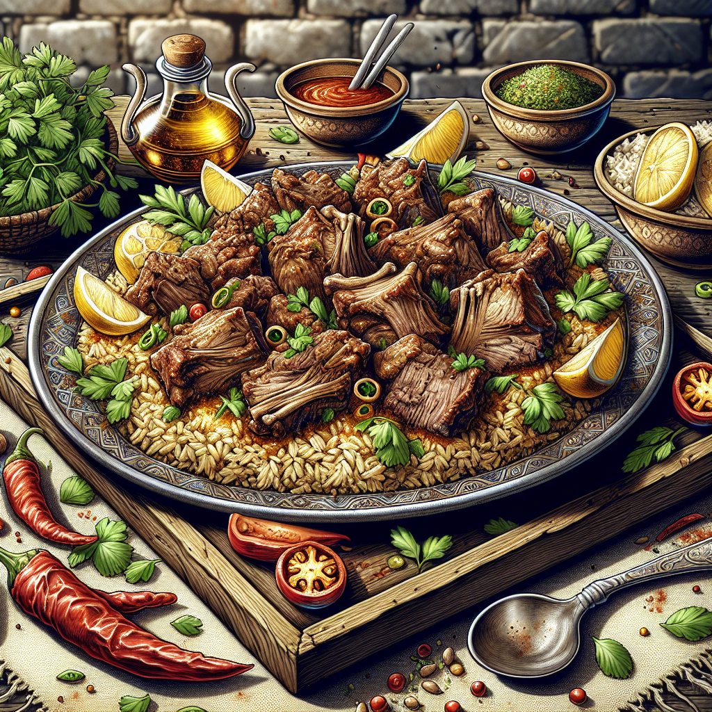 Nationalgericht Syrien: Haneeth (Rezept)