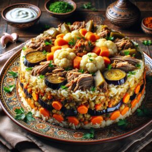Nationalgericht Syrien: #Makloubeh# (Rezept)