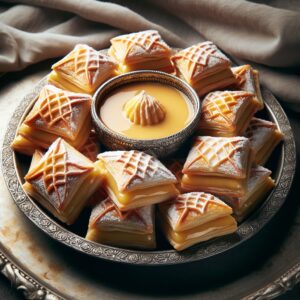 Nationalgericht Syrien: #Warbat bil Ashta# (Rezept)