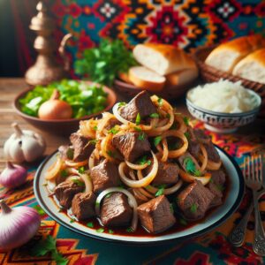 Nationalgericht Tadschikistan: #Kuurdak# (Rezept)