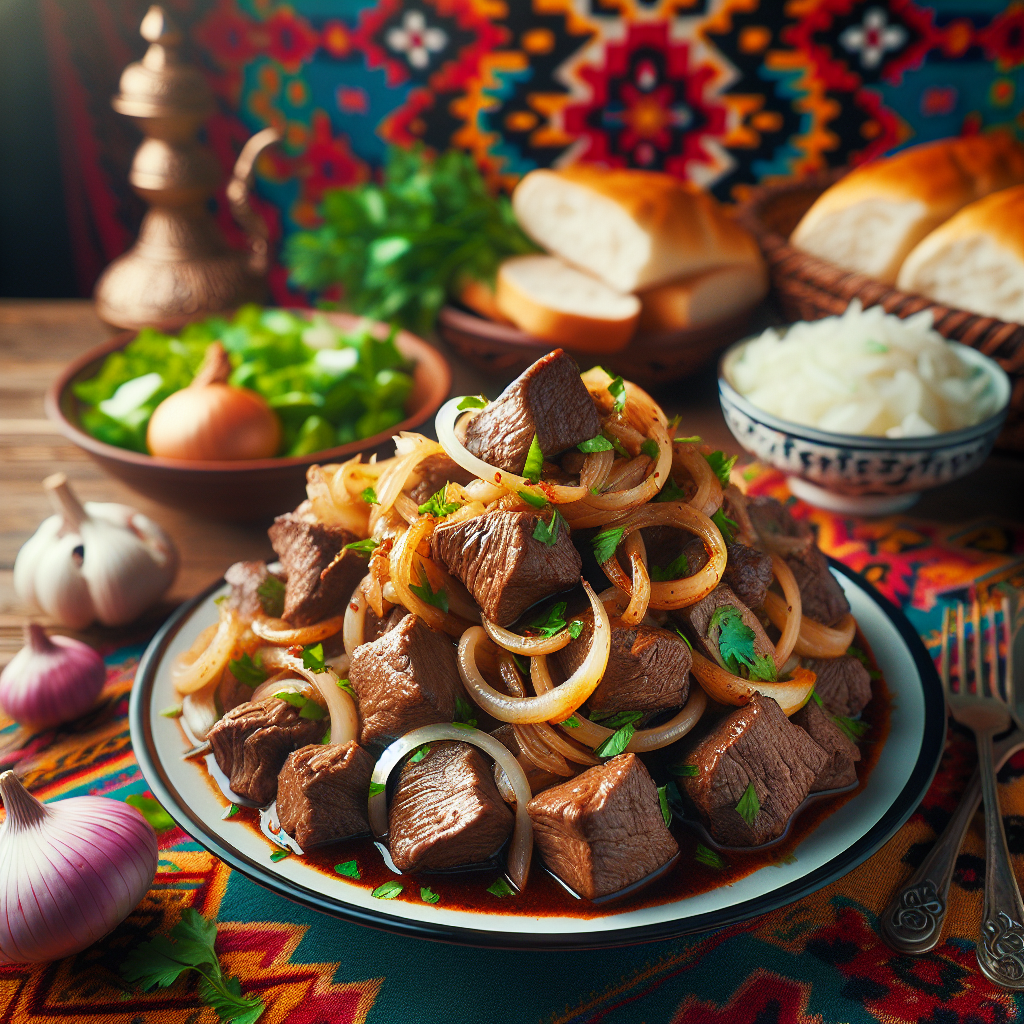Nationalgericht Tadschikistan: Kuurdak (Rezept)