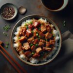 Nationalgericht Taiwan: #Braised Pork Rice (Lu Rou Fan)# (Rezept)