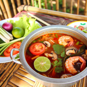 Nationalgericht Vietnam: Lau Tom Yum Vietnam (Rezept)