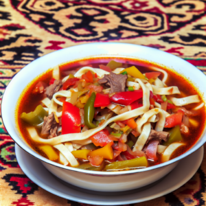 Nationalgericht Usbekistan: Ugro Lagman (Rezept)