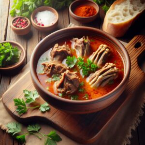 Nationalgericht Türkei: #Kelle Paça Çorbası# (Rezept)