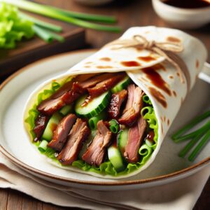 Nationalgericht Taiwan: #Crispy Duck Wrap# (Rezept)