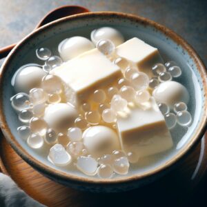 Nationalgericht Taiwan: #Douhua (Tofu Pudding)# (Rezept)