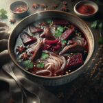 Nationalgericht Taiwan: #Duck Blood Vermicelli Soup# (Rezept)