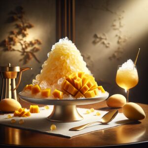 Nationalgericht Taiwan: #Ice Shaved Mango Dessert# (Rezept)