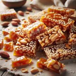 Nationalgericht Taiwan: #Sesame Peanut Brittle# (Rezept)