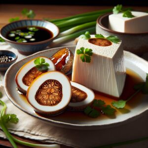 Nationalgericht Taiwan: #Silk Tofu with Century Egg# (Rezept)