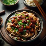 Nationalgericht Taiwan: #Taiwanese Meat Sauce Noodles# (Rezept)