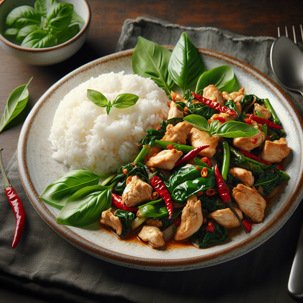 Nationalgericht Thailand: Gai Pad Krapow (Rezept)
