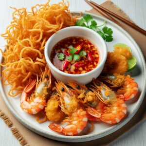 Nationalgericht Thailand: #Goong Sarong# (Rezept)