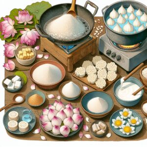Nationalgericht Thailand: #Khanom Fak Bua# (Rezept)